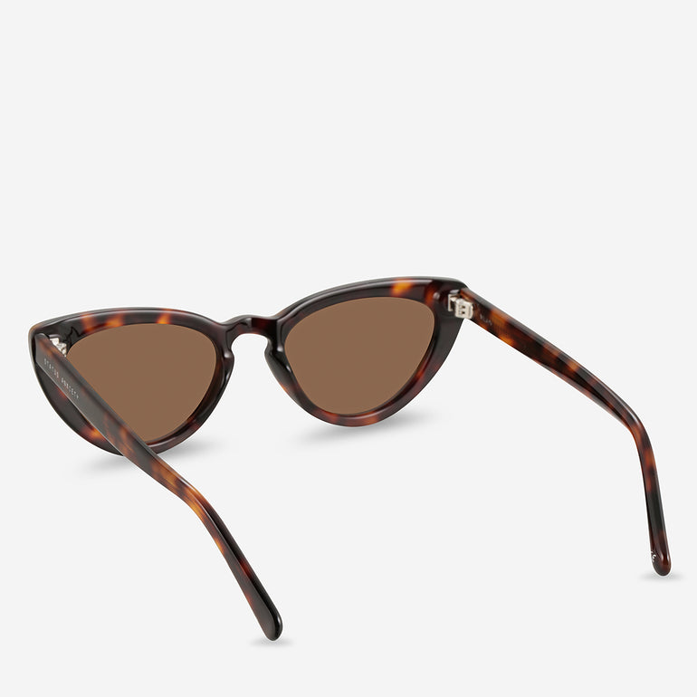 Status Anxiety Villain Sunglasses Brown Tort