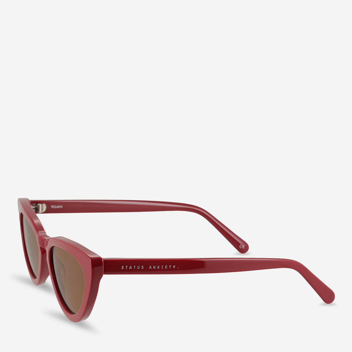 Status Anxiety Villain Sunglasses Cherry