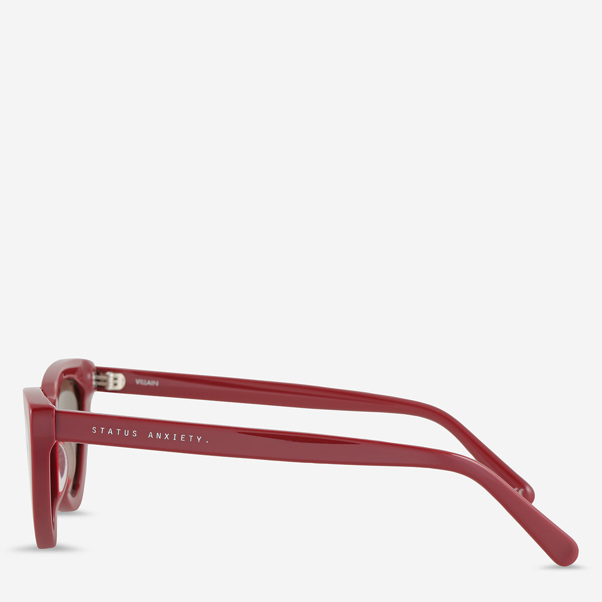 Status Anxiety Villain Sunglasses Cherry