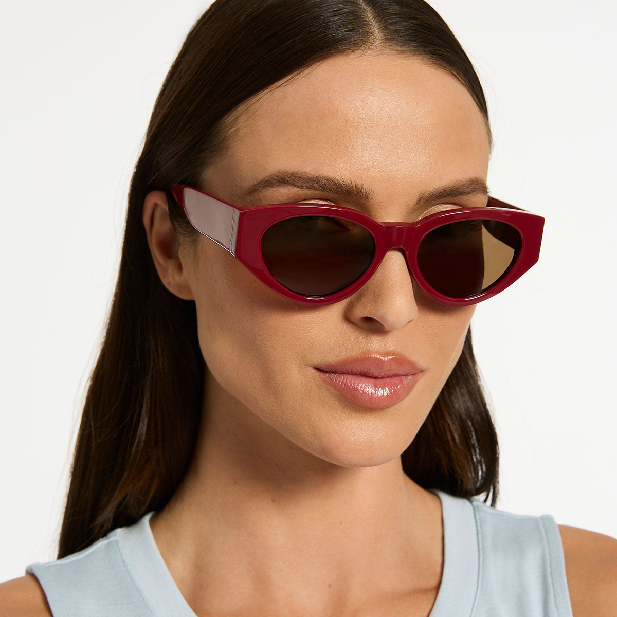 Status Anxiety Visceral Sunglasses Cherry