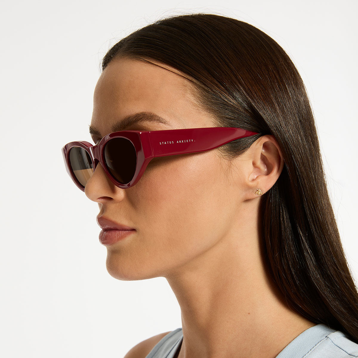 Status Anxiety Visceral Sunglasses Cherry