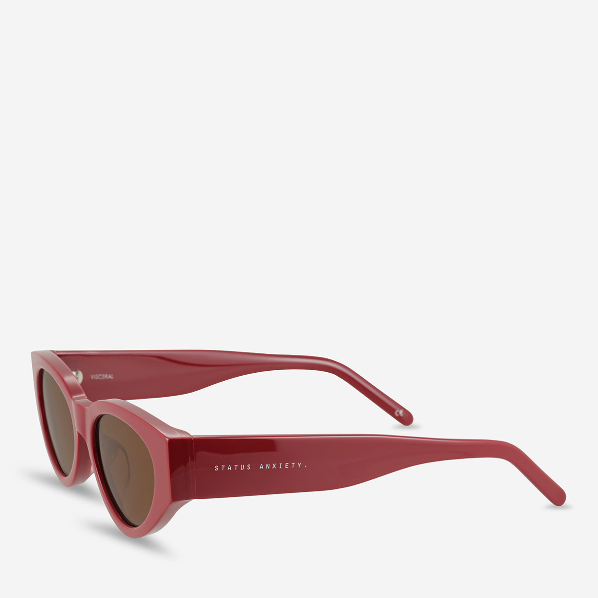 Status Anxiety Visceral Sunglasses Cherry