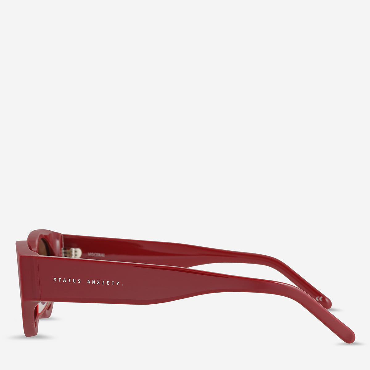 Status Anxiety Visceral Sunglasses Cherry