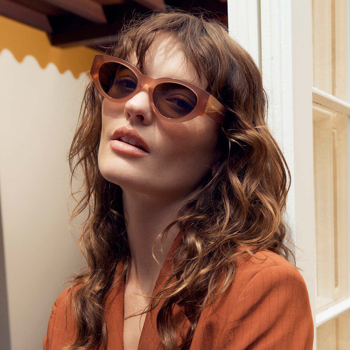 Status Anxiety Visceral Sunglasses Rose