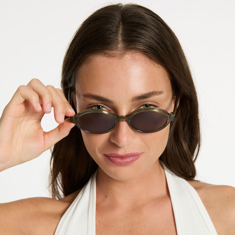 Status Anxiety Wonder Sunglasses Moss