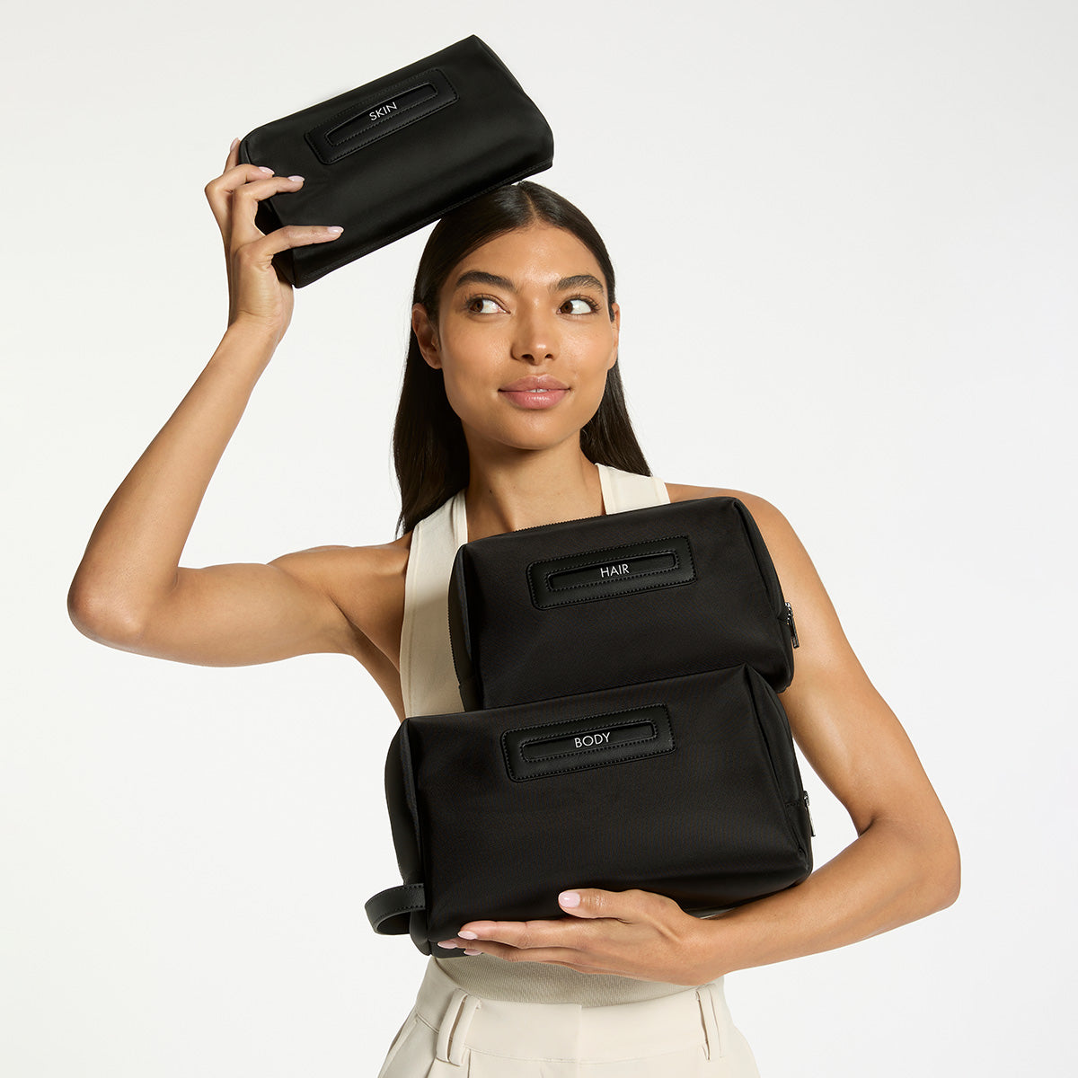 Hunter Recycled Toiletry Bag Bundle - Black