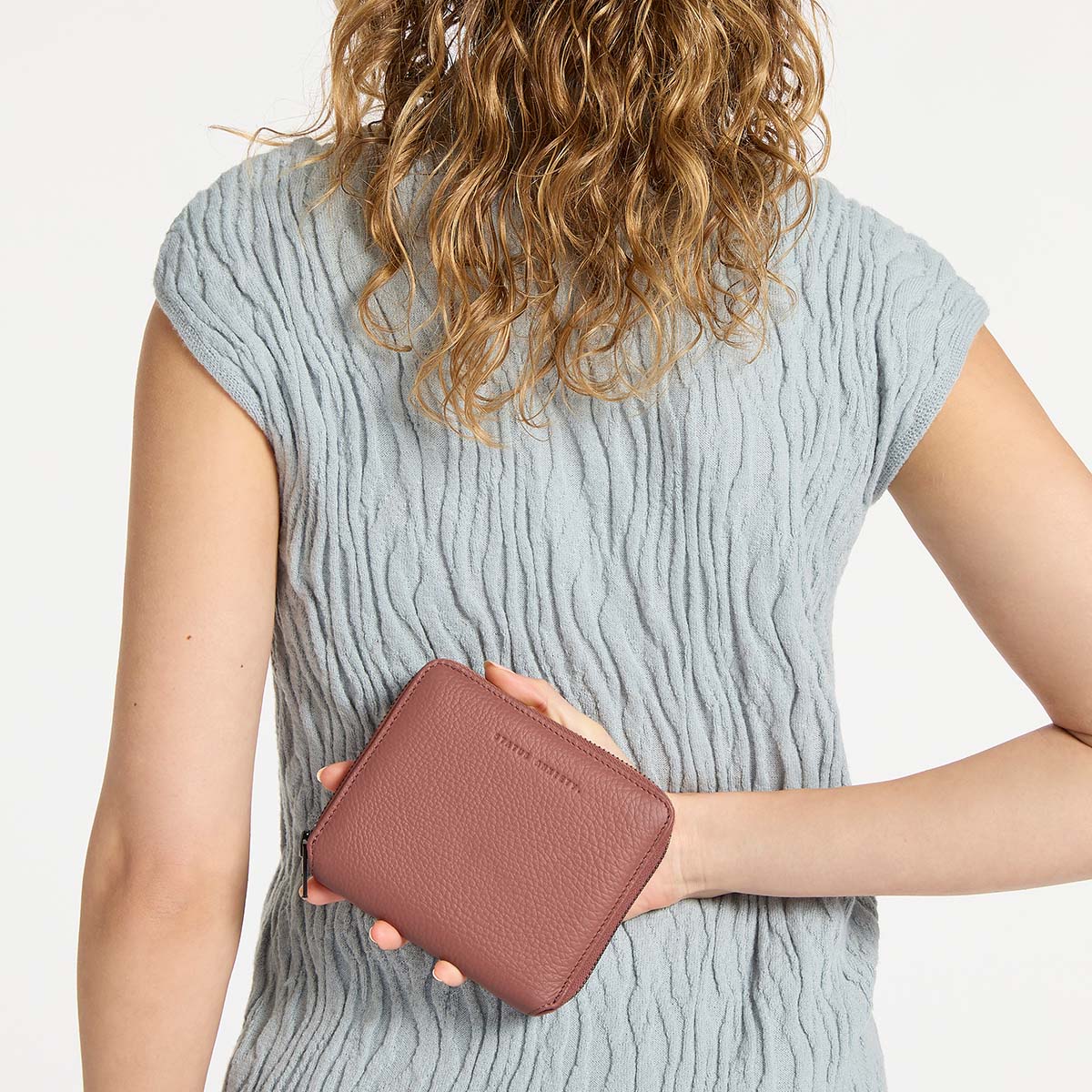 Status Anxiety Change Always Comes Jewellery Case Dusty Rose