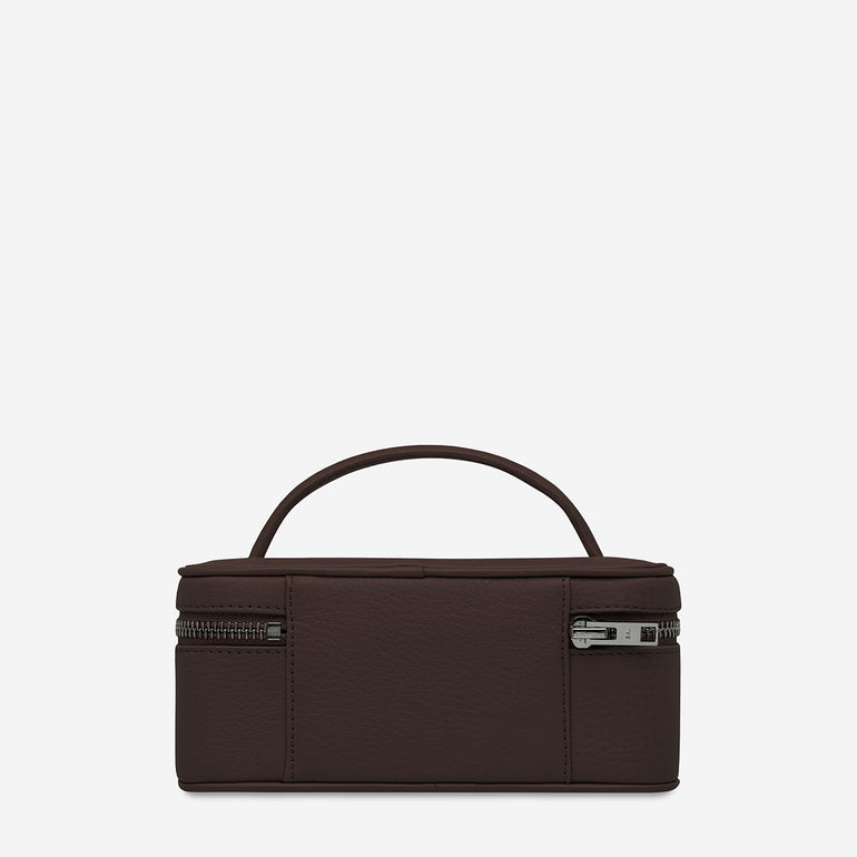 Status Anxiety Shining Armour Leather Case Cocoa