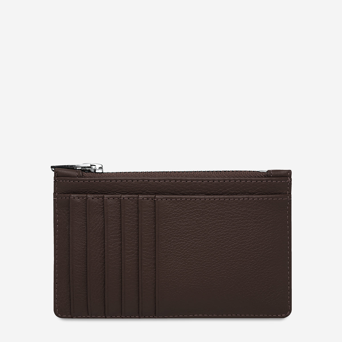 Status Anxiety Avoiding Things Women's Leather Wallet Cocoa