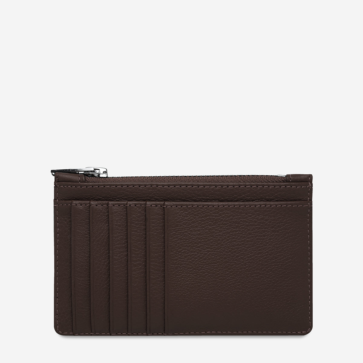 Status Anxiety Avoiding Things Women's Leather Wallet Cocoa