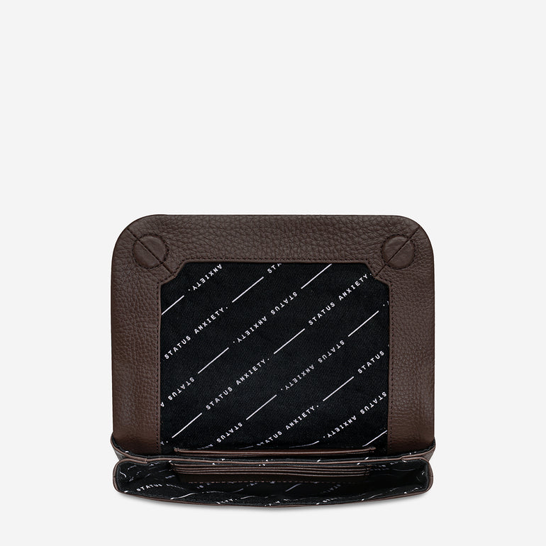 Status Anxiety Impermanent Women's Leather Wallet Cocoa