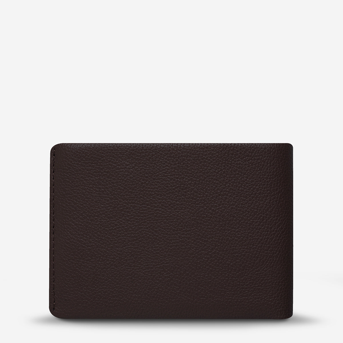 Status Anxiety Jonah Men's Leather Wallet Chocolate