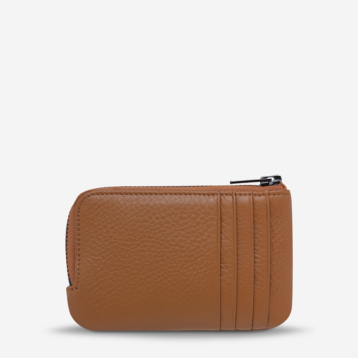 Status Anxiety Left Behind Women's Leather Pouch Camel