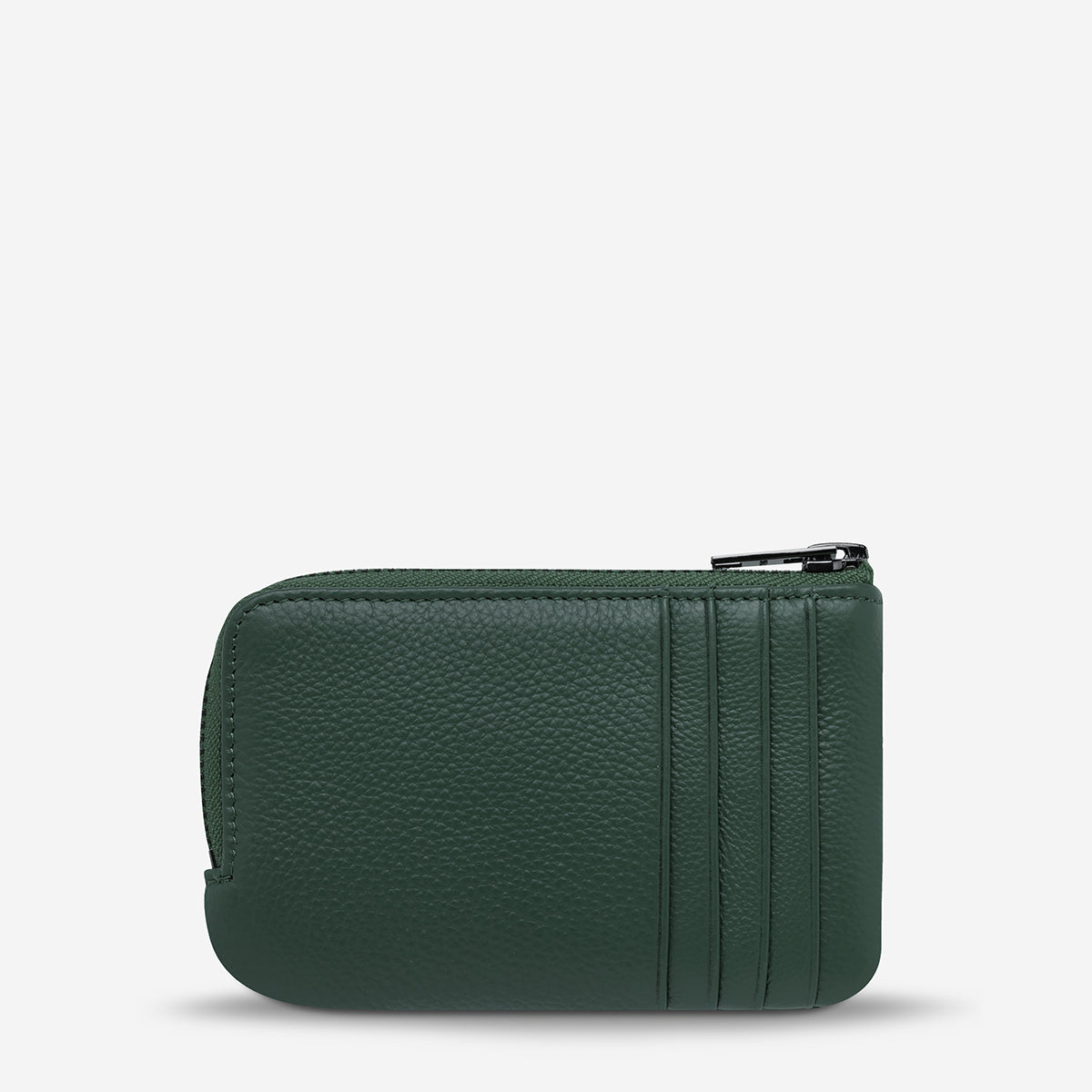 Status Anxiety Left Behind Women's Leather Pouch Teal