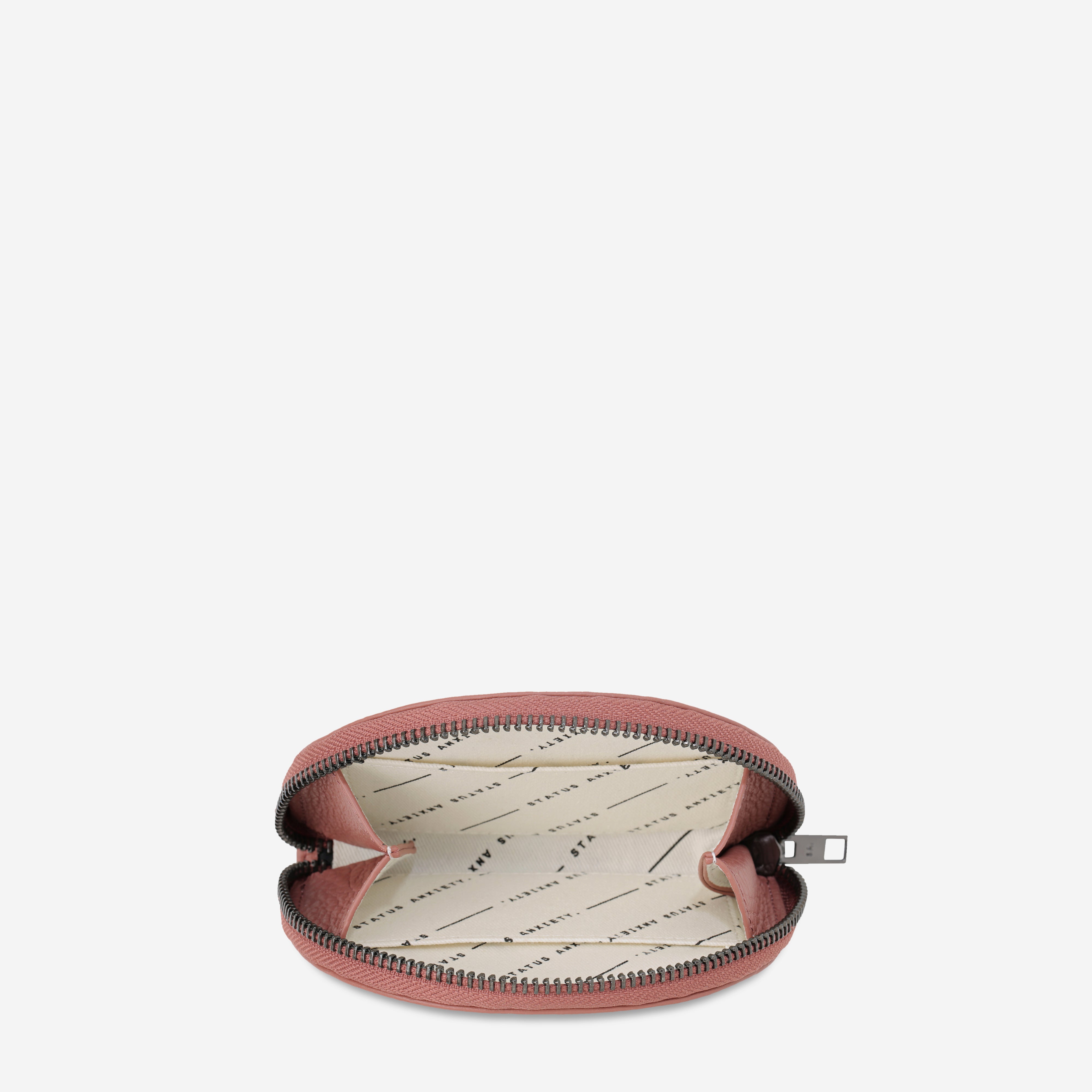 Status Anxiety Lucid Women's Leather Wallet Dusty Rose