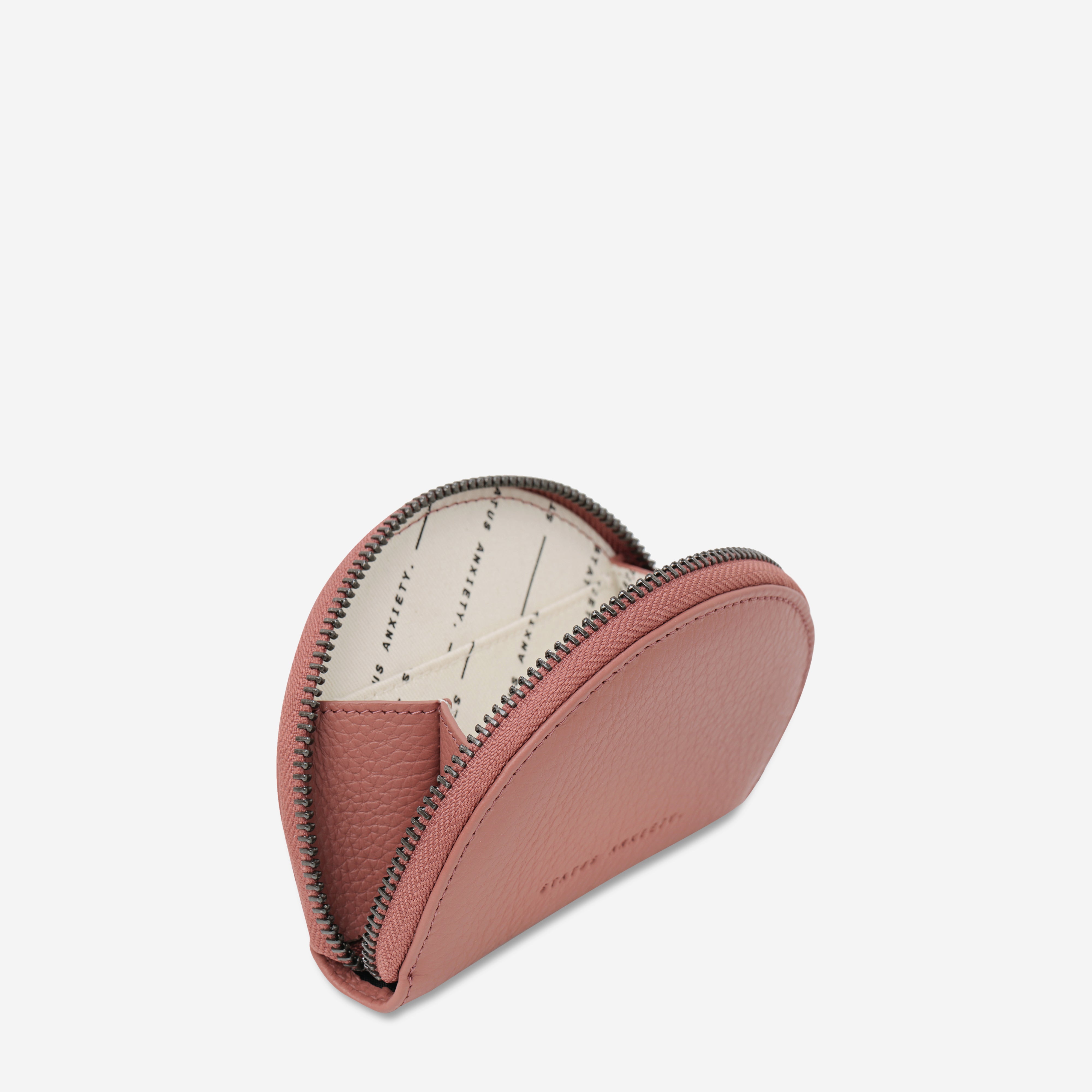 Status Anxiety Lucid Women's Leather Wallet Dusty Rose
