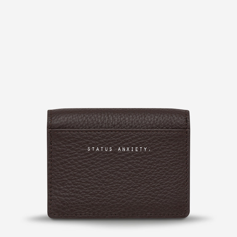 Status Anxiety Lumen Women's Leather Wallet Cocoa