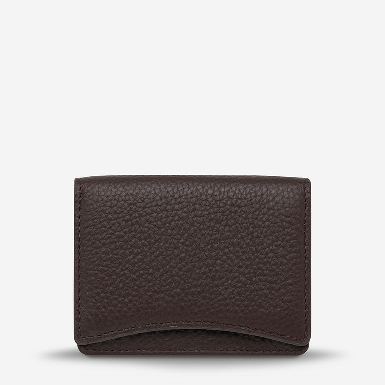 Status Anxiety Lumen Women's Leather Wallet Cocoa