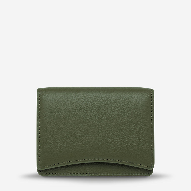 Status Anxiety Lumen Women's Leather Wallet Khaki