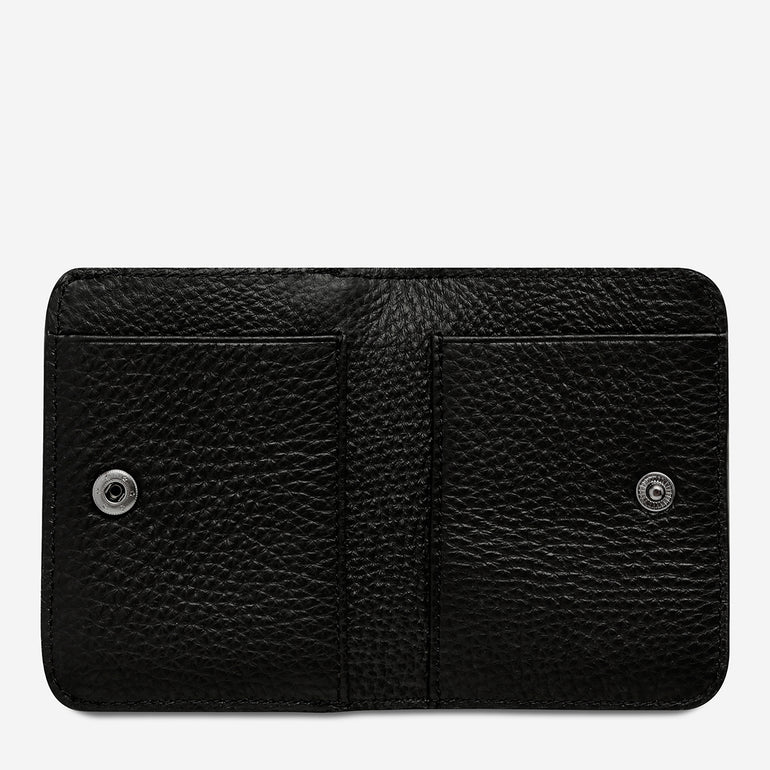 Status Anxiety Miles Away Women's Leather Wallet Black