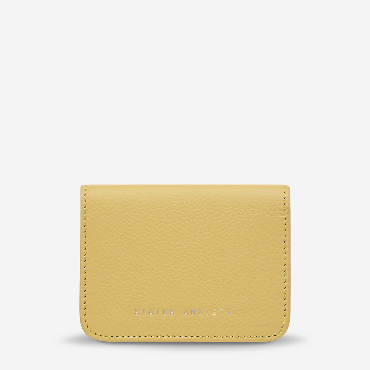 Status Anxiety Miles Away Women's Leather Wallet Buttermilk