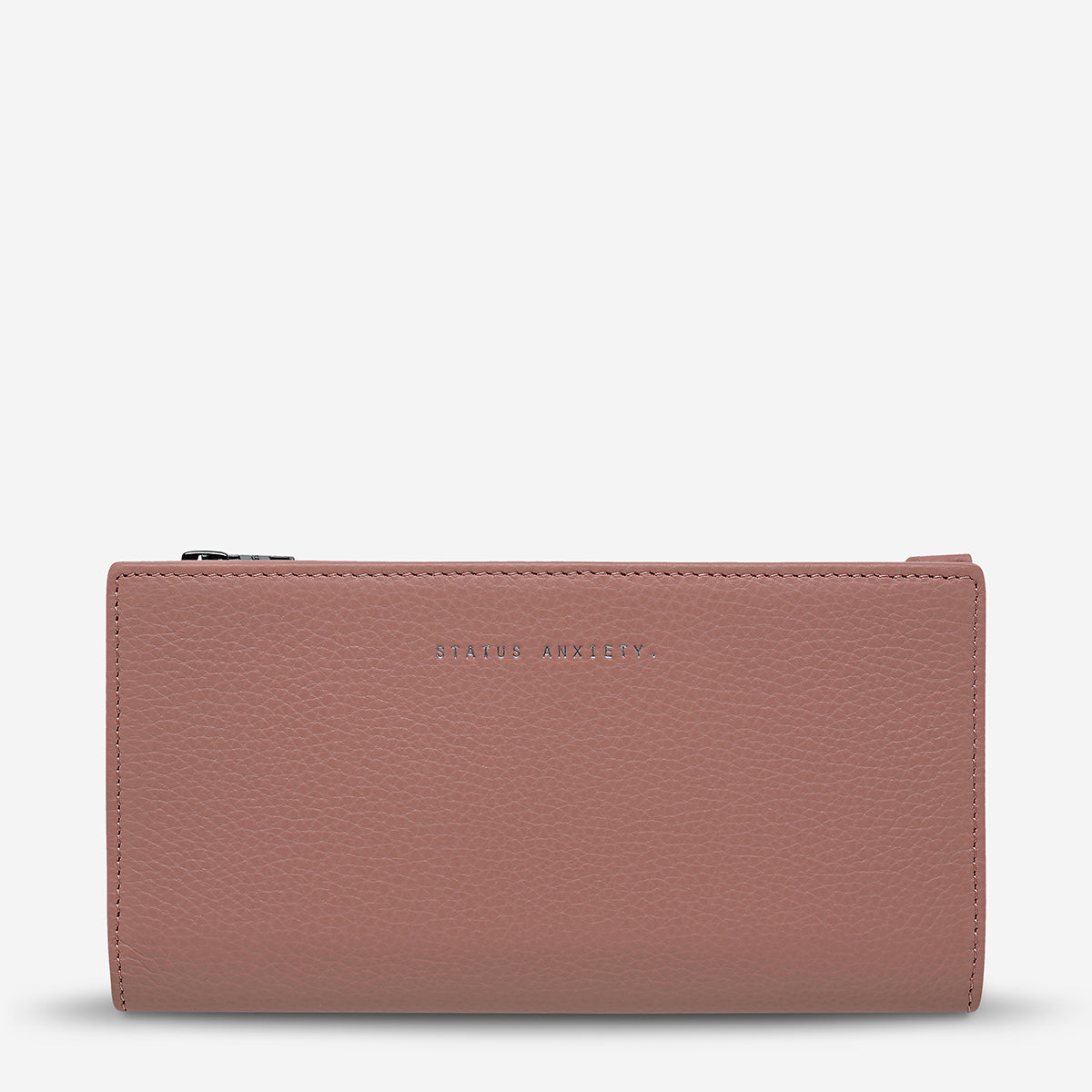 Status Anxiety Old Flame Women's Leather Wallet Dusty Rose