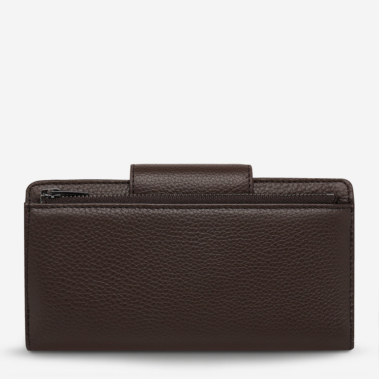 Status Anxiety Ruins Women's Leather Wallet Cocoa