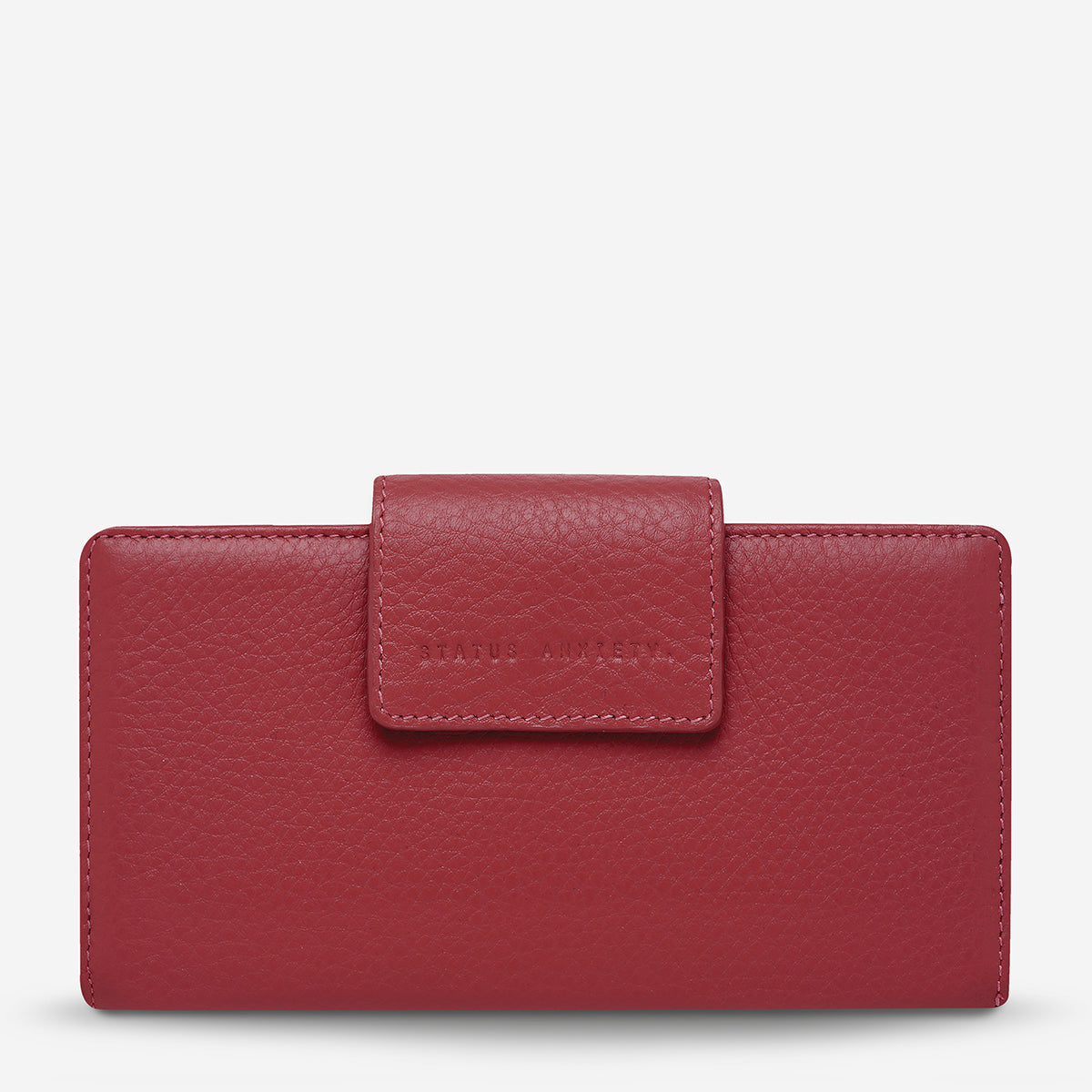 Status Anxiety Ruins Women's Leather Wallet Rouge