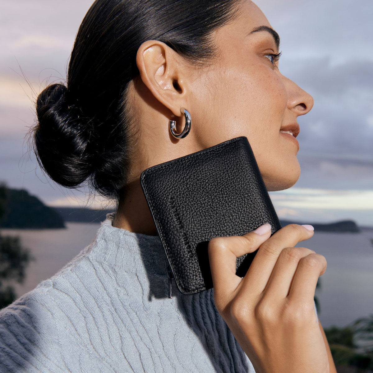 Status Anxiety Sense Of Wonder Women's Leather Wallet Black
