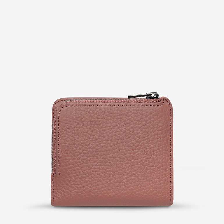 Status Anxiety Sense Of Wonder Women's Leather Wallet Dusty Rose