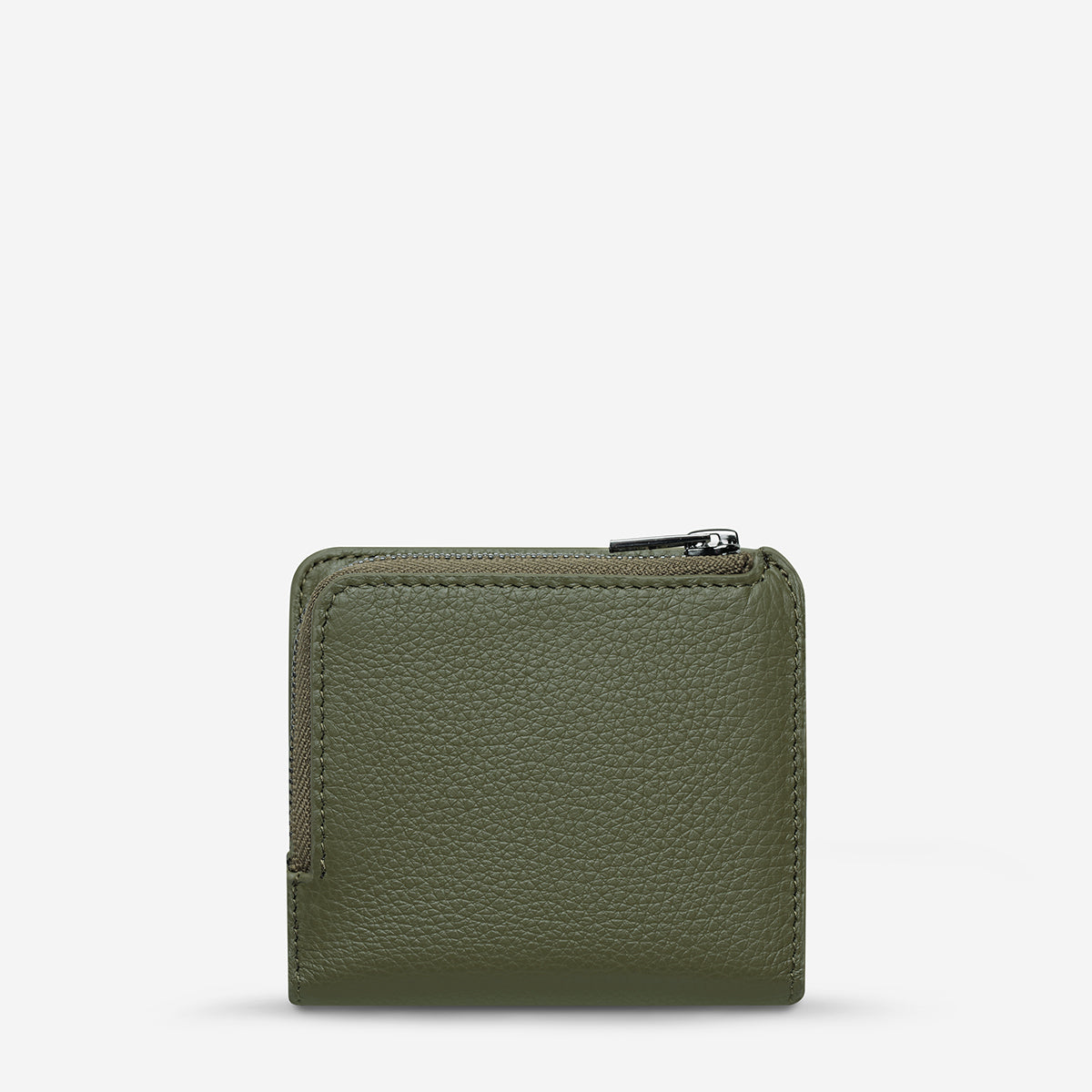 Status Anxiety Sense Of Wonder Women's Leather Wallet Khaki