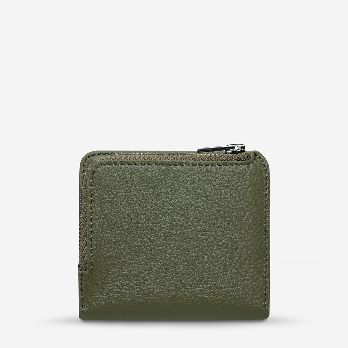 Status Anxiety Sense Of Wonder Women's Leather Wallet Khaki