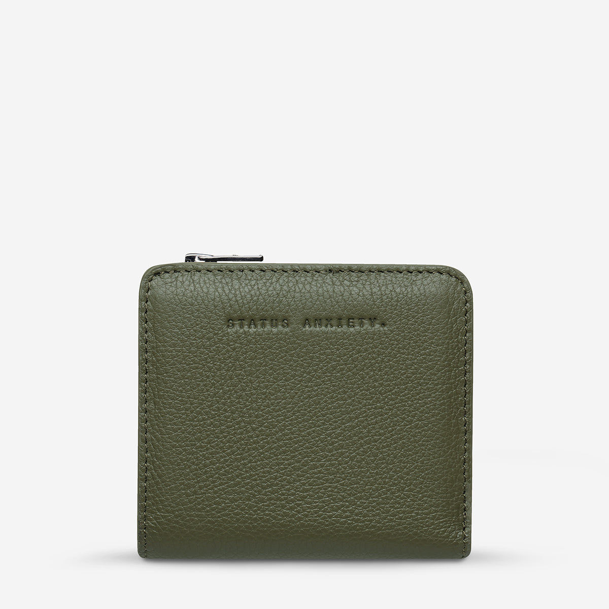 Status Anxiety Sense Of Wonder Women's Leather Wallet Khaki