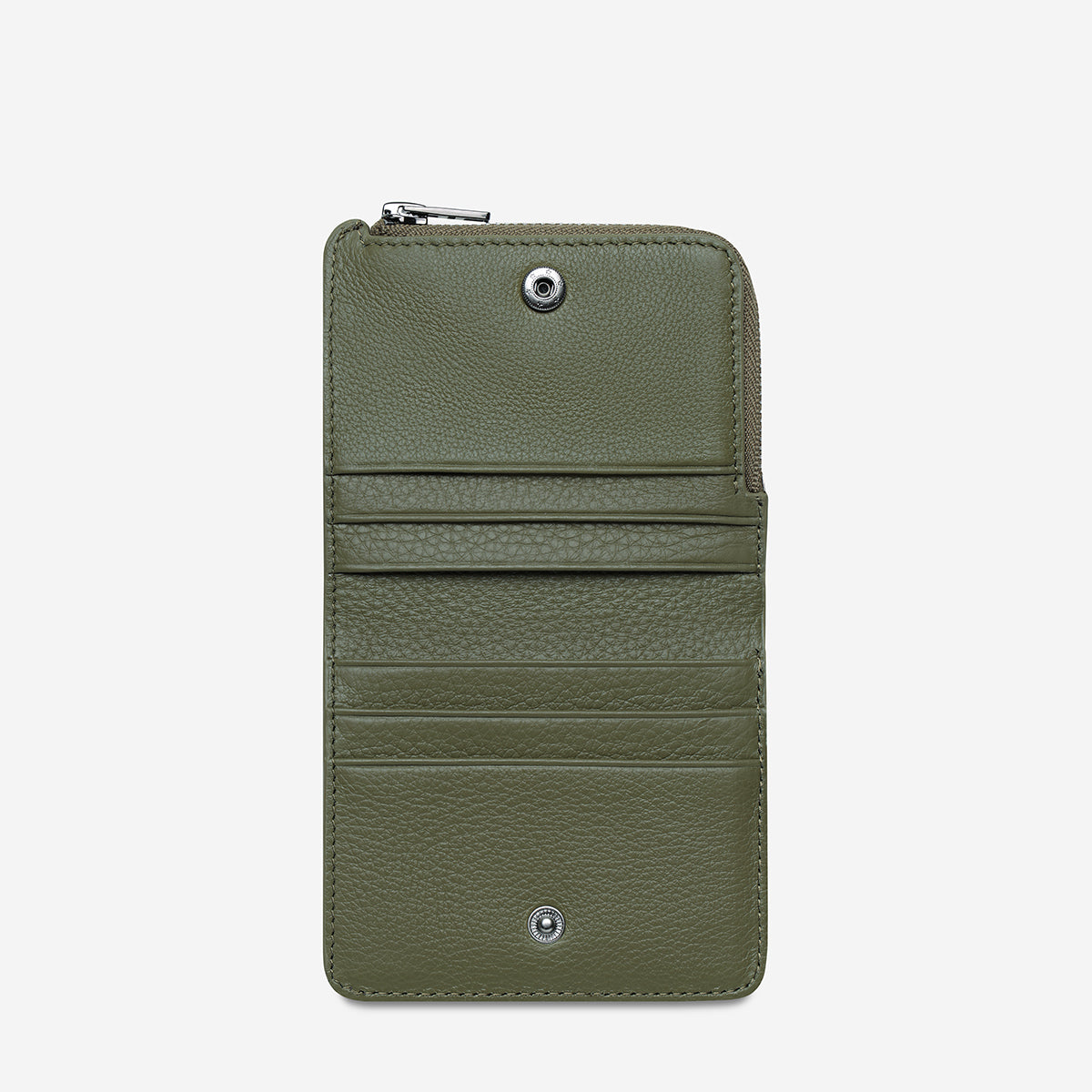 Status Anxiety Sense Of Wonder Women's Leather Wallet Khaki