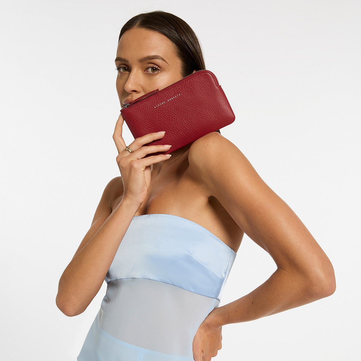 Smoke And Mirrors Wallet - Rouge