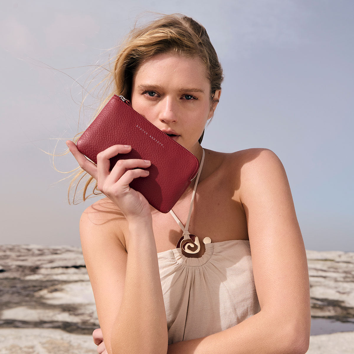Smoke And Mirrors Wallet - Rouge