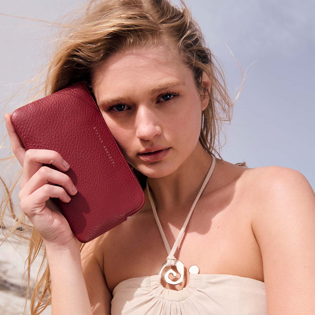 Smoke And Mirrors Wallet - Rouge