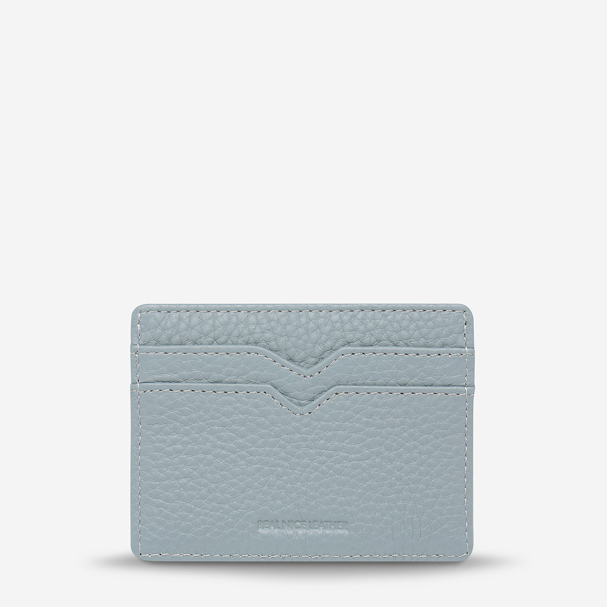 Status Anxiety Together For Now Women's Leather Card Wallet Powder Blue