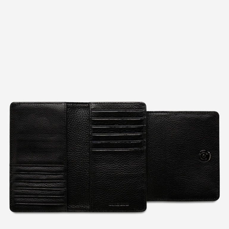 Status Anxiety Visions Women's Leather Wallet Black