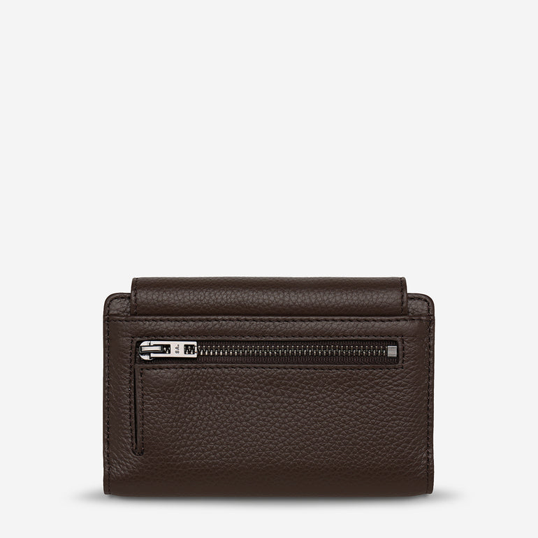 Status Anxiety Visions Women's Leather Wallet Cocoa