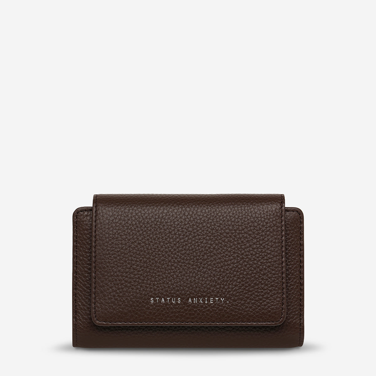 Status Anxiety Visions Women's Leather Wallet Cocoa