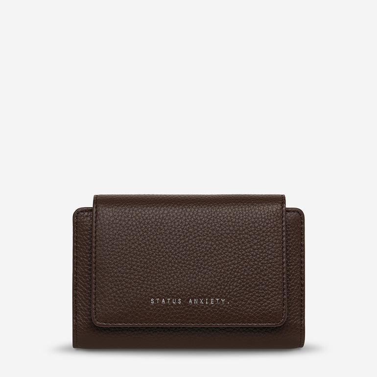 Status Anxiety Visions Women's Leather Wallet Cocoa