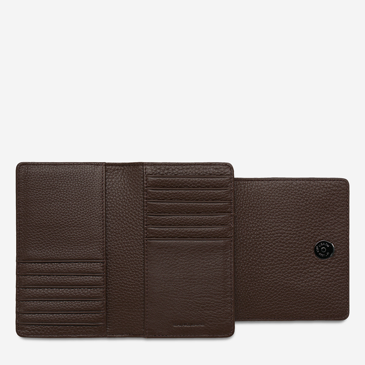 Status Anxiety Visions Women's Leather Wallet Cocoa