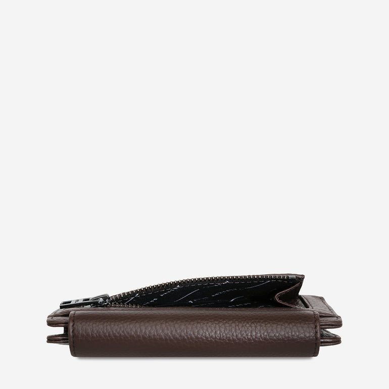 Status Anxiety Visions Women's Leather Wallet Cocoa