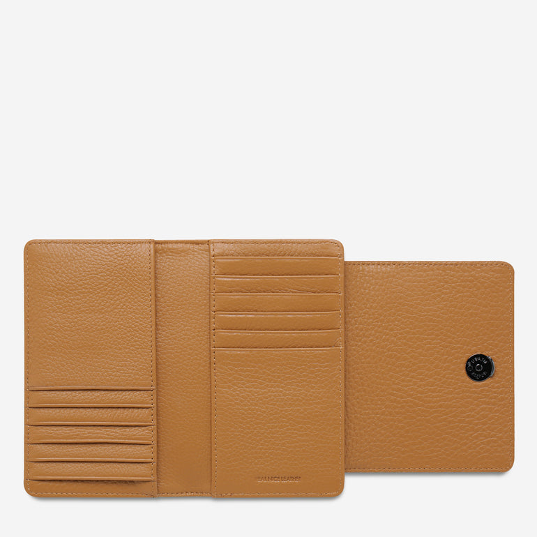 Status Anxiety Visions Women's Leather Wallet Tan