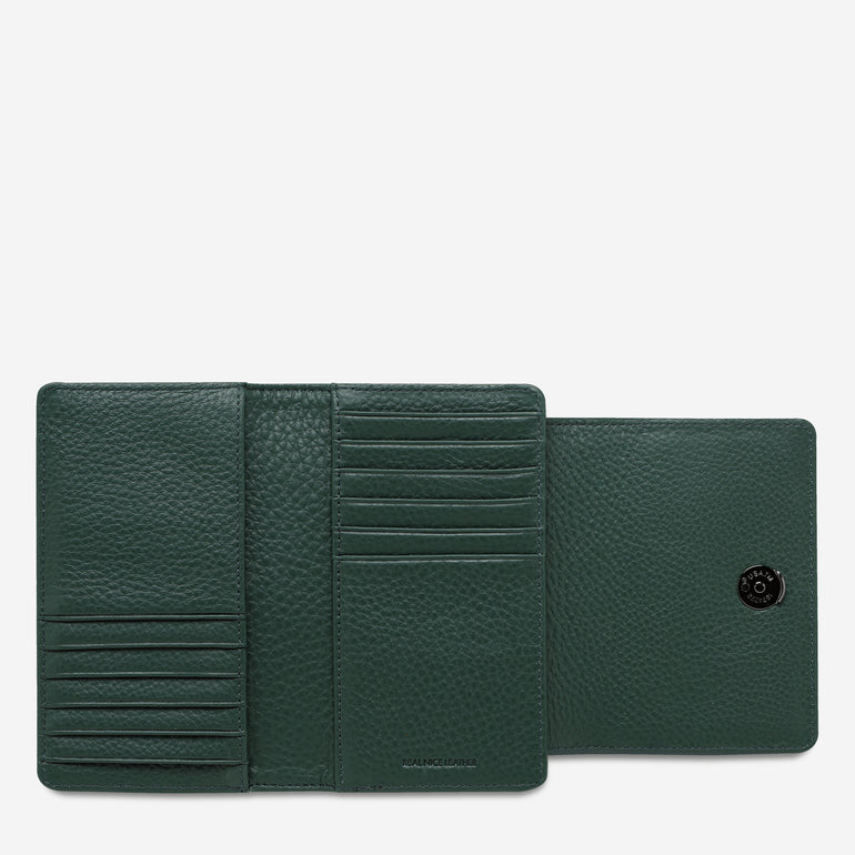 Status Anxiety Visions Women's Leather Wallet Teal
