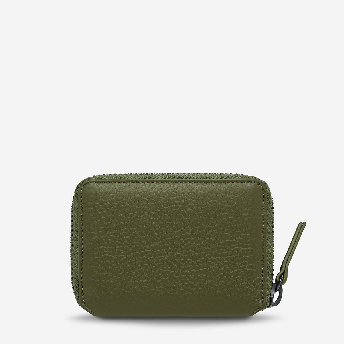 Status Anxiety Wayward Leather Wallet Khaki