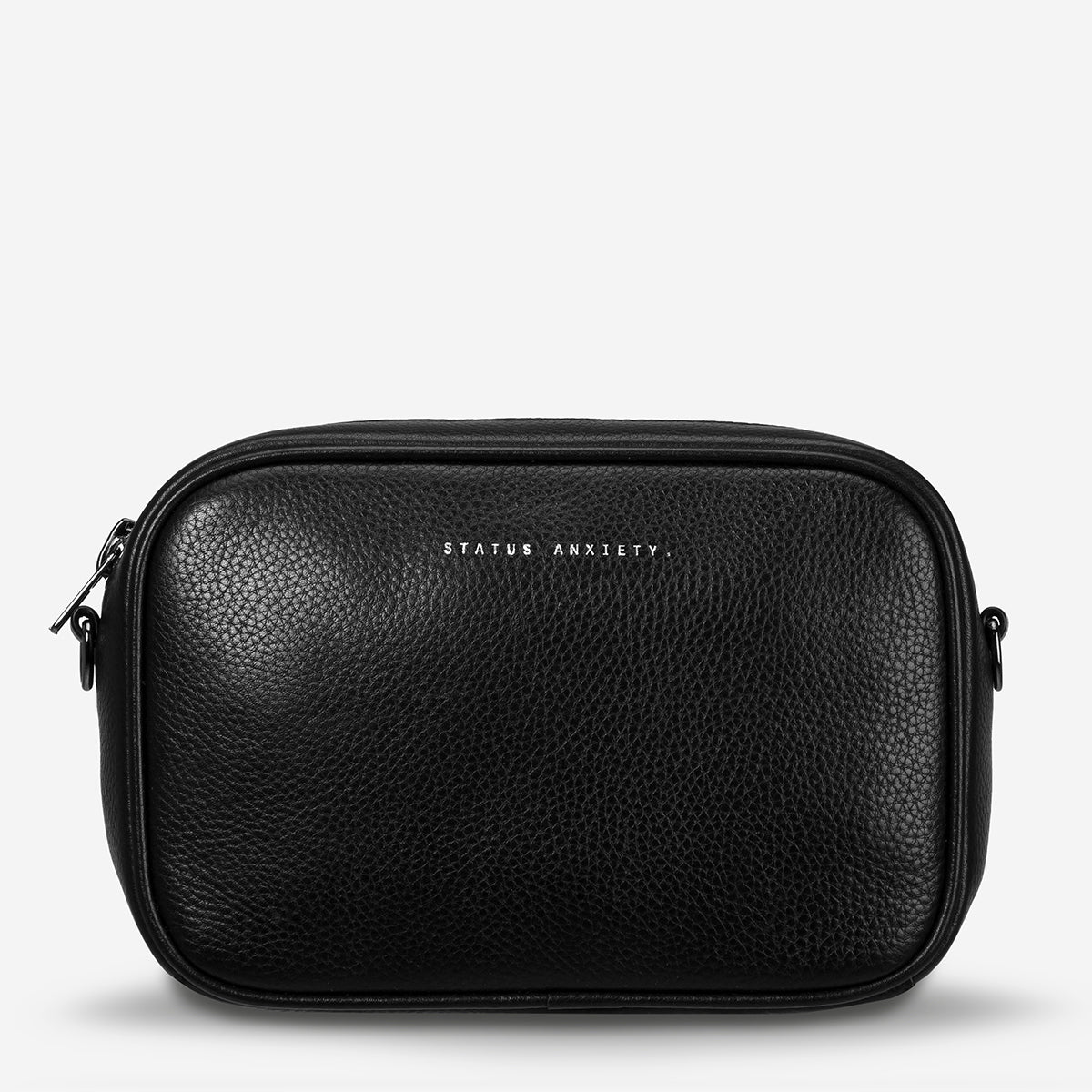 Status Anxiety Plunder Women's Leather Crossbody Bag Black