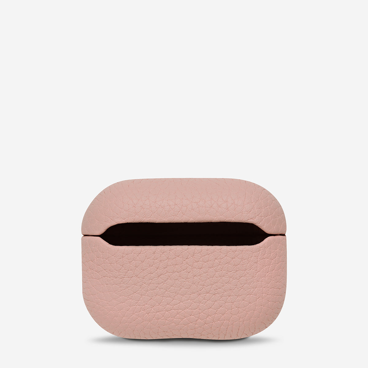 Status Anxiety Miracle Worker Leather Airpods Case Dusty Pink