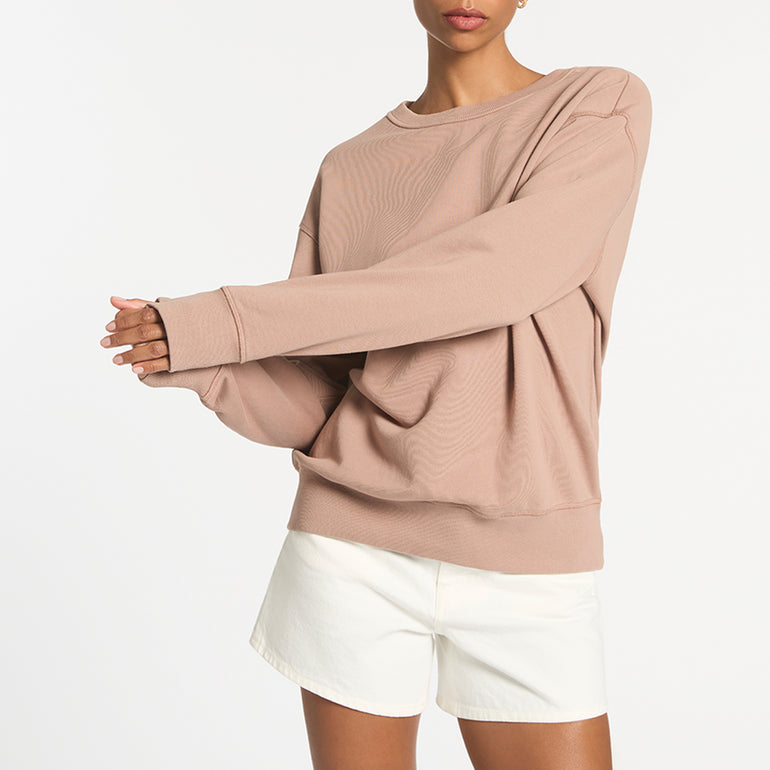 Status Anxiety Could be Nice Women's Jumper Dusty Rose